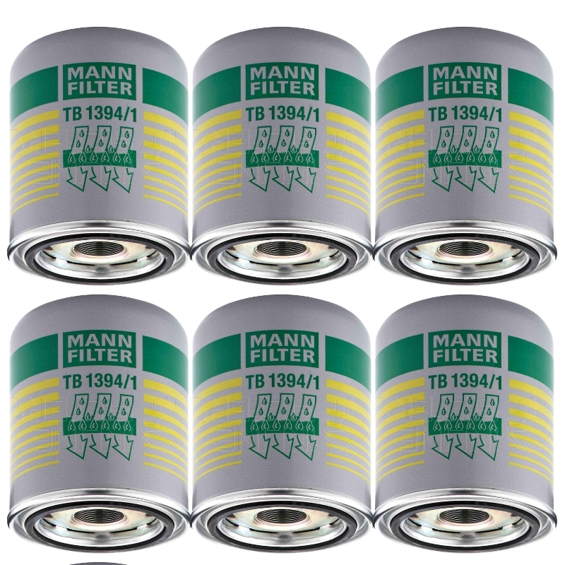 Set vložkov sušilnika zraka MANN-FILTER (6X)