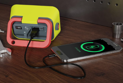Delovna svetilka PHILIPS Xperion 6000 Flood + Power bank