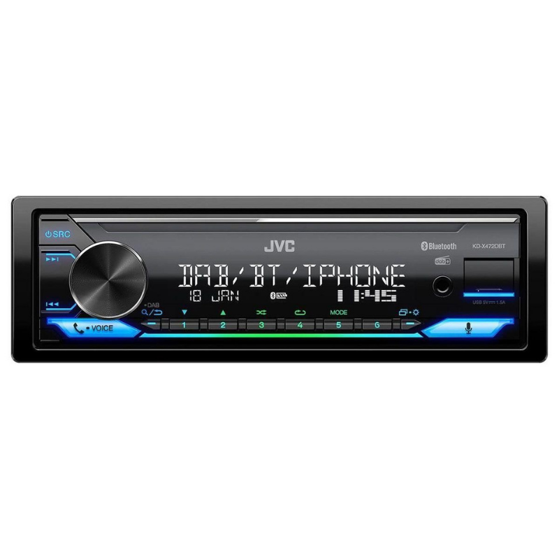 Avtoradio JVC KD-X472DBT 12V