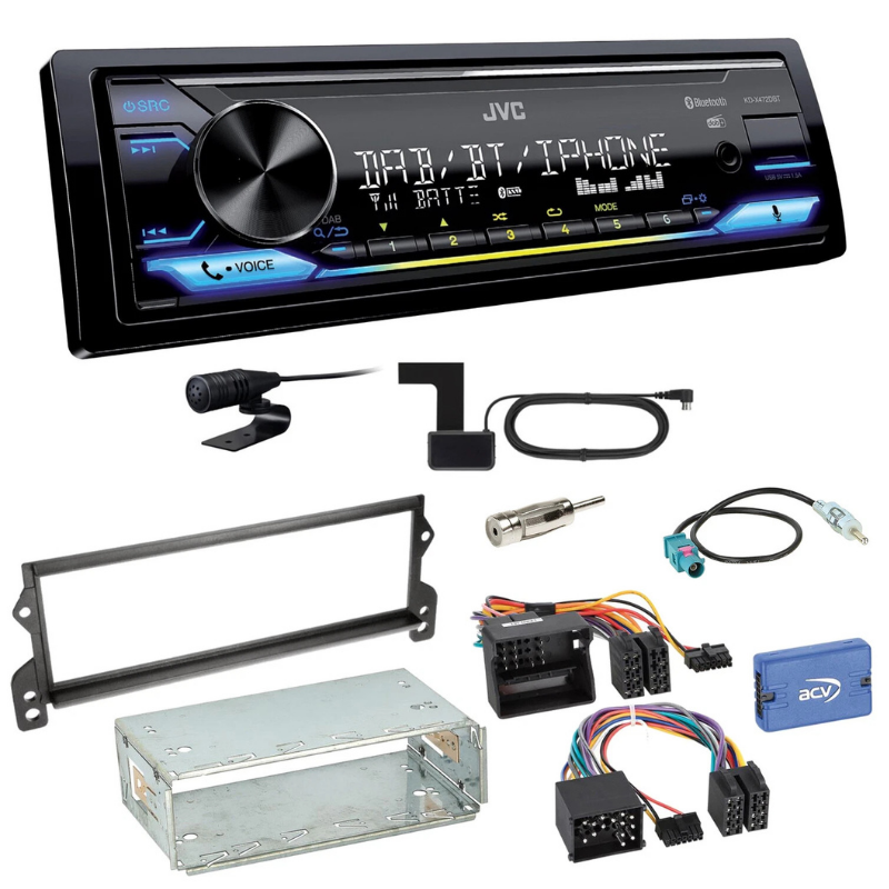 Avtoradio JVC KD-X472DBT 12V