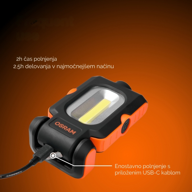 Led ročna svetilka Osram Mini 140 Essential