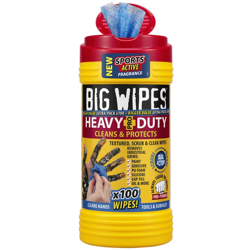 Čistilni robčki Big Wipes Heavy Duty-100x