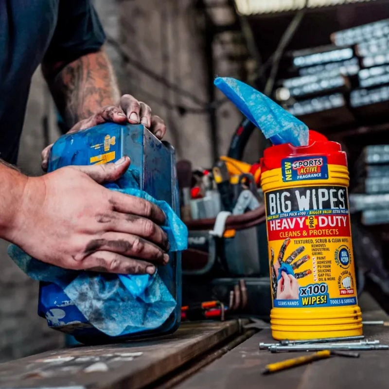 Čistilni robčki Big Wipes Heavy Duty-100x