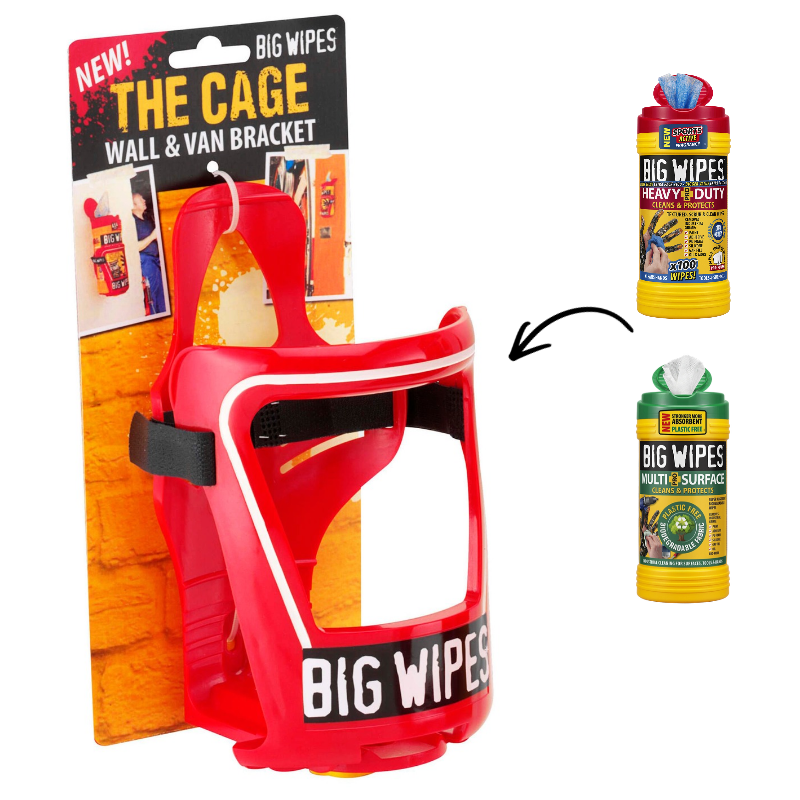 Stensko držalo za čistilne robčke Big Wipes
